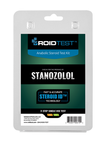 Stanozolol 2-Step Test | Roidtest Anabolic Steroid Test Kit
